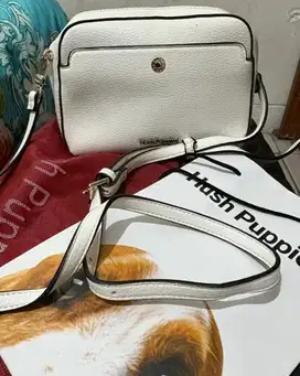 Tas Hush Puppies White Crossbody Original