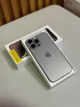 Iphone 15 promax 256 natural titanium ex ibox second