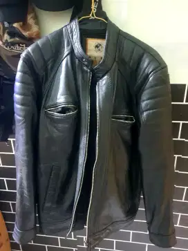 Leather jacket bikers preloved