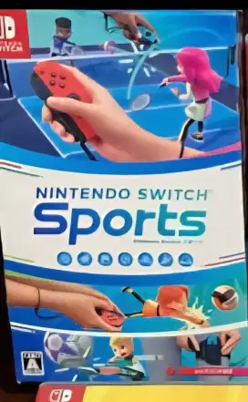 game nitendo original switch sports kondisi 99%,