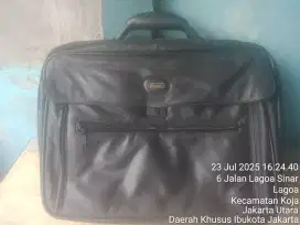 Tas kulit asli merek cassuci model kantor