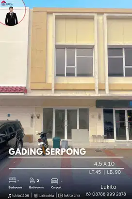 Disewakan Ruko 2 Lantai di Gading Serpong Kondisi Bagus Rapi Terawat