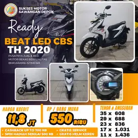PROMO CASH KREDIT HONDA BEAT NEW CBS TH 2020 MULUS BERGARANSI