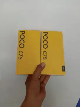 [ fast respon wa ] Poco C75 NFC 6/128 Garansi resmi 15bln