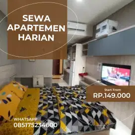 Sewa apartemen harian treepark serpong BSD Tangerang selatan