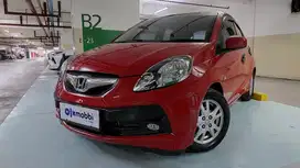 2013 TDP 5,JT Honda Brio 1.2 E Bensin-AT Merah
