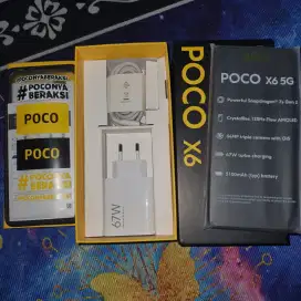 POCO X6 5G 12/256GB BLACK Original Fullset