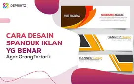 SPANDUK BANNER & BACKDROP & STAND BANNER DEPOK PROMO SETIAP HARI