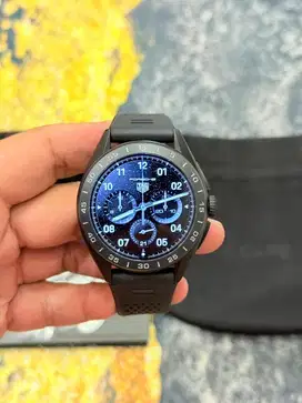 Tag Heuer Connected E4 45mm Black Titanium with Black rubber strap