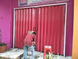Servis Rolling door folding gate murah bergaransi
