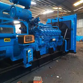 Dijual genset Mitsubishi S16R 1800 kva tahun 2012