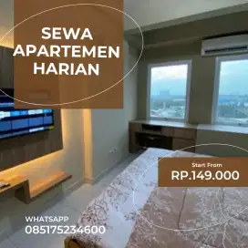 Sewa apartemen harian treepark city cikokol Tangerang kota