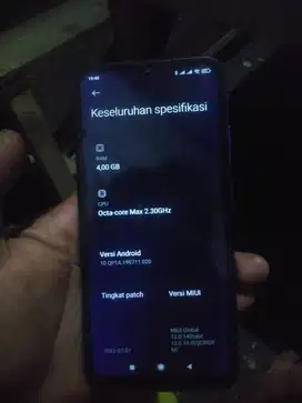 Dijual hp redmi 9c ram 4gb