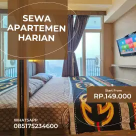 Sewa apartemen harian grand Kamala lagoon bekasi