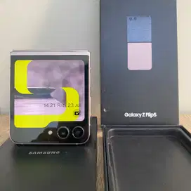 Samsung Galaxy Z Flip 5 8/256 gb warna Lavender. Resmi SEIN