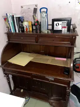 Jual lemari belajar kayu jati