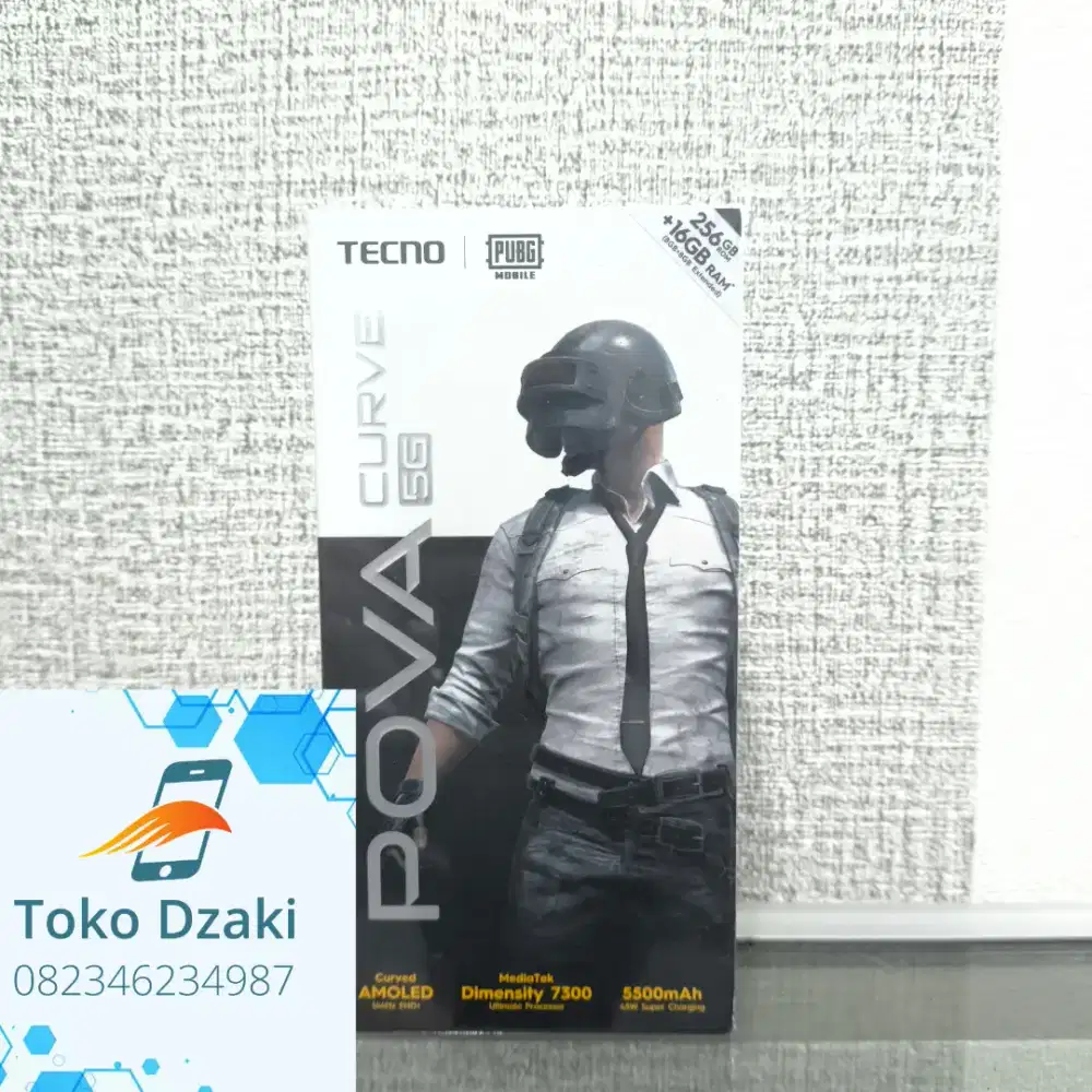 Tecno Pova Curve 5G 8/256 Garansi Resmi Baru Dan Segel