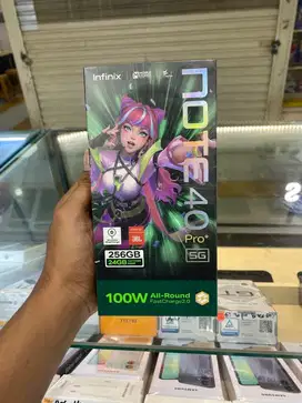 Infinix note 40 pro+ 5G ram 12gb/256gb baru segel garansi resmi