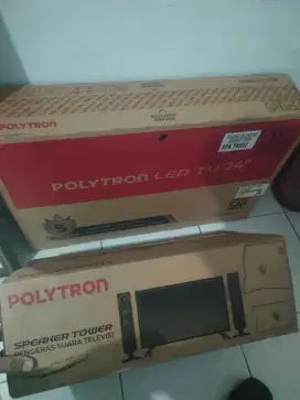 Dijual TV LED Polytron 24 inchi