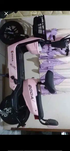 Sepeda listrik Goda pink 140