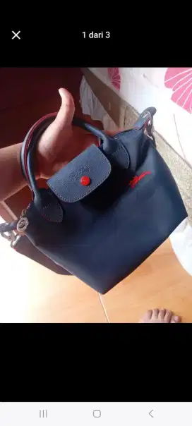 Tas longchamp original jarang pakai