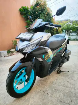 Yamaha Aerox 2024 Silver Green Mulus Siap Pakai