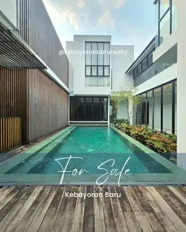 Rumah Mewah Lingkungan Tenang Siap Huni Kebayoran Baru