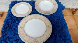 10 Pcs Piring Makan PTS Interiors Napoli Peach