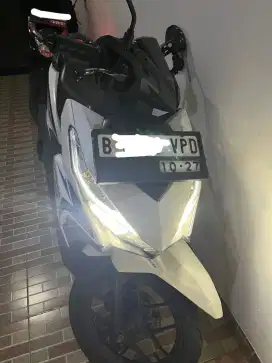 Jual Vario 125 2017 putih Techno Terawat