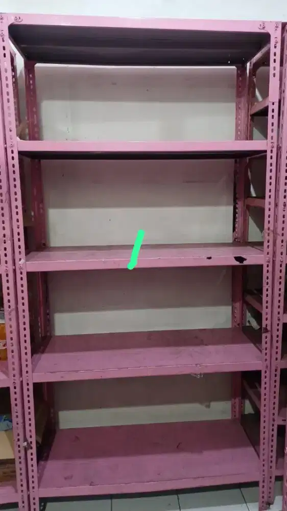 RAK BESI SIKU LUBANG 5 SUSUN MURAH