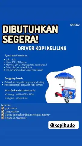 DRIVER KOPI KELILING