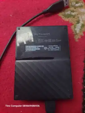 Hardisk external 4TB 2.5in plus kabel