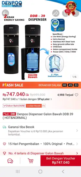 Dispenser Denpoo