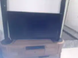 Jual tv merek Sharp 43in satu set home teater,audio,meja tv