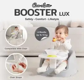 cocolatte booster lux, toddler booster seat