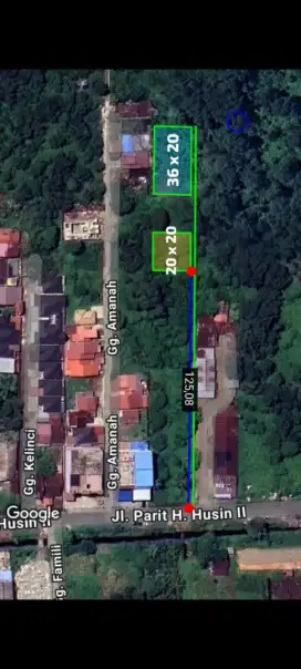 Tanah kavling investasi jalan  paris 2 pontianak