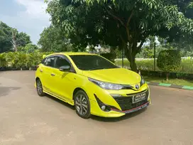 Yaris TRD matic 2020 kuning lemon Record