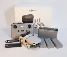 DJI Mavic Mini 2 4K Fly More Combo Second super Mulus Like New (1-1-2)