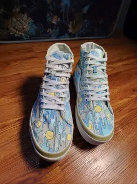Vans Women's Sk8-Hi Tapered Stacked/ Platform UV Ink Sunwaves