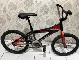 Wimcycle sepeda BMX REM TORPEDO ukuran 20 untuk usia 5 sampai 15 tahun
