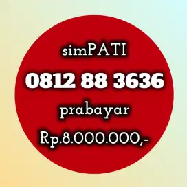 NOMOR CANTIK KOLEKSI SIMPATI 88 3636