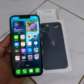 Iphone 13 128Gb Ibox Like New Fullset Ori Garansi Aktif