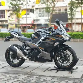 KAWASAKI NEW NINJA 250 ABS MDP SMARTKEY HITAM 2022 KM 5K PAJAK PANJANG