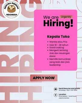 Loker Jakarta - Kebayoran Lama
