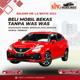 ( KING MOBILINDO ) BALENO HB 1.5 MATIC 2021, KM 50rb