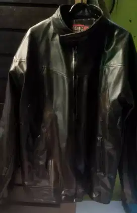 Jacket semi kulit good looking