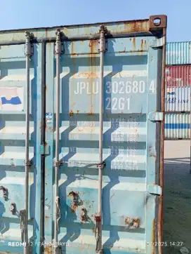 Jual container 20fet dry/gudang