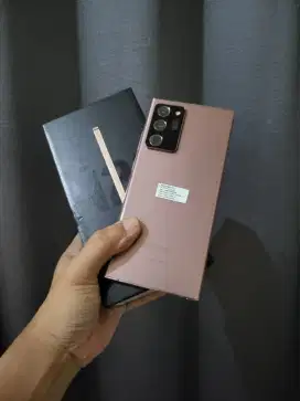 Samaung note 20 ultra 5G ram 8/256 gb lengkap