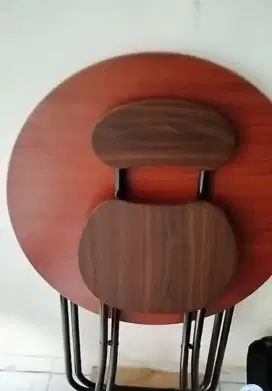 MEJA LIPAT LESEHAN,MEJA LIPAT MAKAN,MEJA LIPAT BULAT