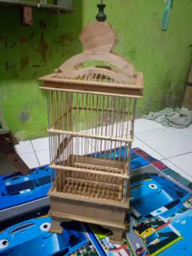 Sangkar Burung Kayu